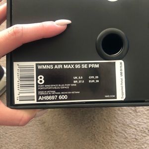 Nike Shoes - Women’s Nike Air Max 95 SE PRM Nike Shoes - Women’s Nike Air Max 95 SE PRM